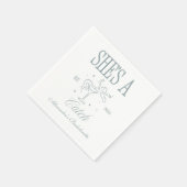 Serviette En Papier Mermaid Shes a Catch Celebration (Coin)