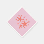 Serviette En Papier Mermaid Starfish Ocean Beach (Coin)