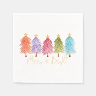 Serviette En Papier Merry & Bright Cocktail Napkin