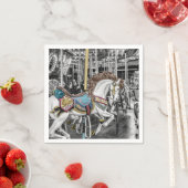 Serviette En Papier Merry Go Round Carousel (En situation)