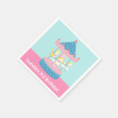 Serviette En Papier Merry Go Round Carousel Anniversaire Fournitures d (Coin)