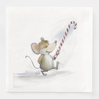 Serviette En Papier Merry Mouse Moe Papier Napkin