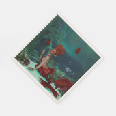 Serviette En Papier Merveilleuse sirène (Coin)
