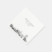 Serviette En Papier Mesa Arizona Skyline Mariage Papier Cocktail Napki (Coin)