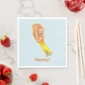 Serviette En Papier Mesure de bande système de mesure (En situation)