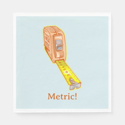 Serviette En Papier Mesure de bande système de mesure (Devant)