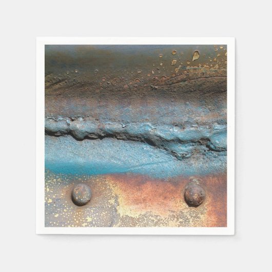 Serviette En Papier Métal oxydé (Devant)