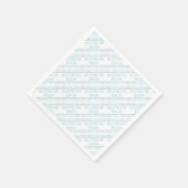 Serviette En Papier Métro Mustache Bash (Coin)