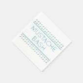 Serviette En Papier Métro Mustache Bash (Coin)