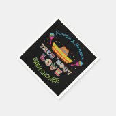 Serviette En Papier mexicaine Fiesta taco bout love couples douche (Coin)