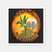 SERVIETTE EN PAPIER MEXIQUE (Devant)