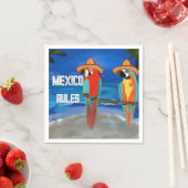 SERVIETTE EN PAPIER MEXIQUE (En situation)