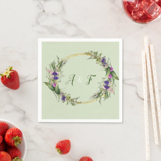 Serviette En Papier Mi-été (En situation)