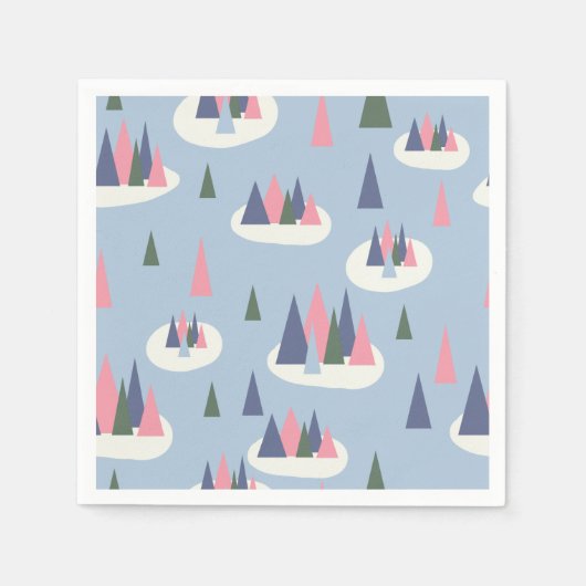 Serviette En Papier Mi-siècle (Devant)