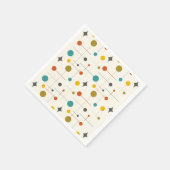 Serviette En Papier Mi-siècle (Coin)