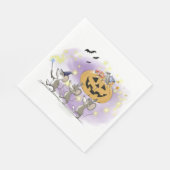 Serviette En Papier Mic, Mac & Moe's Happy Halloween (Coin)