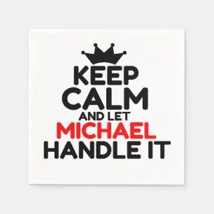 SERVIETTE EN PAPIER MICHAEL