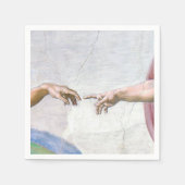 Serviette En Papier Michelangelo - Création d'Adam Isolé (Devant)