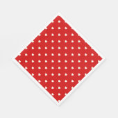 Serviette En Papier Micro Coeurs (Coin)