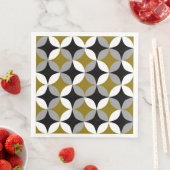 Serviette en papier Midcentury Mod (En situation)