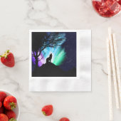 Serviette En Papier Midnight Howl (En situation)