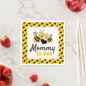 Serviette En Papier Miel Bee, Baby shower (En situation)