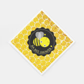 Serviette En Papier Miel Bee Bumblebee Thème Babee Douche Napkins (Coin)