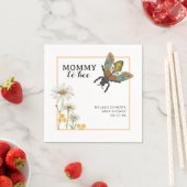 Serviette En Papier Miel Bee Mommy to Bee Baby shower serviettes | Bom (En situation)