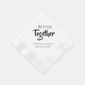 Serviette En Papier Mieux combiner des serviettes de Mariage personnal (Coin)