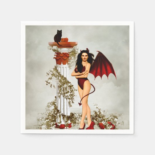 Serviette En Papier Mieux vaut connaître le diable (Devant)