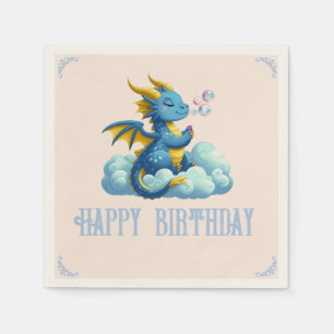 Serviette En Papier Mignon/Arc-en-ciel/Dragon/Capricieux