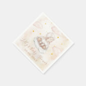 Serviette En Papier Mignonne mouton Petit agneau Pinky Dust étoile Bab (Coin)