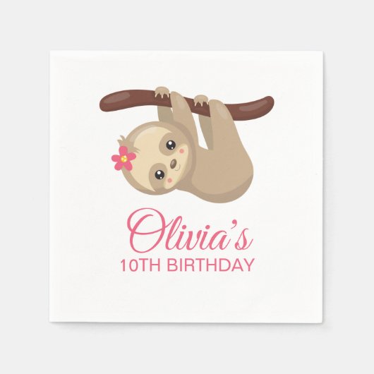 Serviette En Papier Mignonne parfum avec serviettes d'anniversaire Fle (Devant)