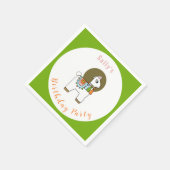 Serviette En Papier Mignonne pinata llama fête du Jeudi (Coin)