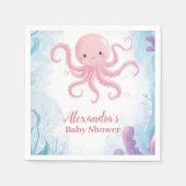 Serviette En Papier Mignonne sous la mer (Devant)