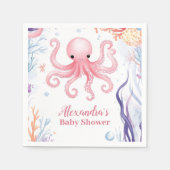 Serviette En Papier Mignonne sous la mer (Devant)