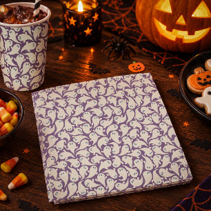 Serviette En Papier Mignons mouchoirs en papier pour Halloween avec fa