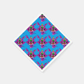 Serviette En Papier Mignons pourpres gens mangent Monster (Coin)