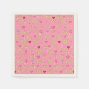 Serviette En Papier Mikitiez mignon bretzel pain douillet pâte valenti