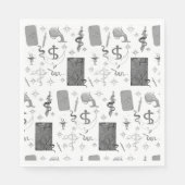 Serviette En Papier Mikitiez serpent serpent magie sorcière (Devant)