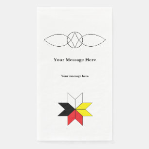 Serviette En Papier Mi'kmaq/Celtique