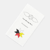 Serviette En Papier Mi'kmaq/Celtique (Coin)
