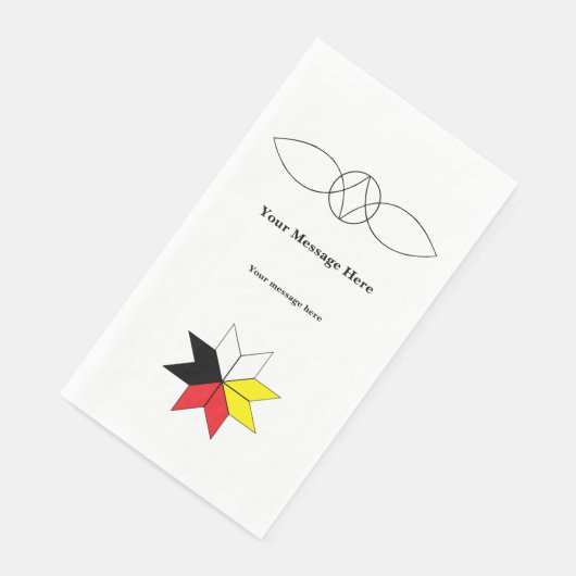 Serviette En Papier Mi'kmaq/Celtique (Coin)