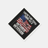 Serviette En Papier Militaire - Ce n'est pas un vétéran à la retraite (Coin)