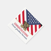 Serviette En Papier Militaire Graduation Armée Camp de démarrage Patri (Coin)