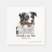 Serviette En Papier Mini Aussie (Devant)