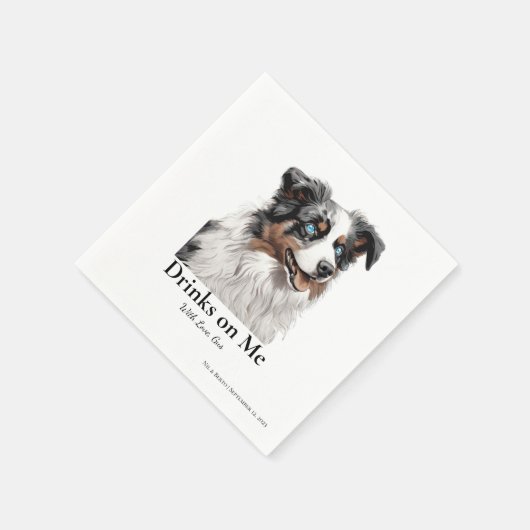 Serviette En Papier Mini Aussie (Coin)