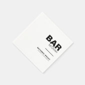 Serviette En Papier Mini Élégant Formal Bar Mitzvah serviettes (Coin)