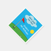 Serviette En Papier Mini golf putt putt golf de l'enfant fête d'annive (Coin)