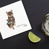 Serviette En Papier Mini Husky Mariage